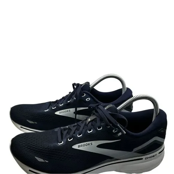 Brooks Ghost 15 Running Shoes Navy Blue Men’s Size 12 D Regular Neutral - Picture 2 of 9